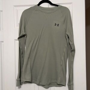 Under Armour Sage Green Long Sleeve Top